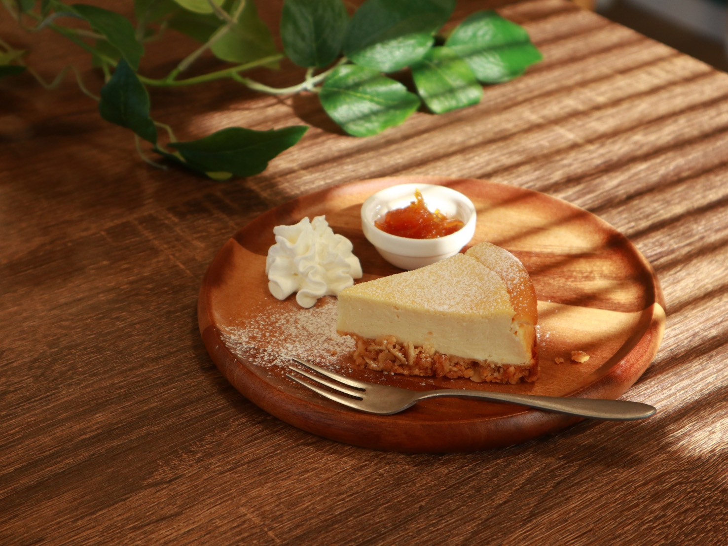 自家製米粉のデザート